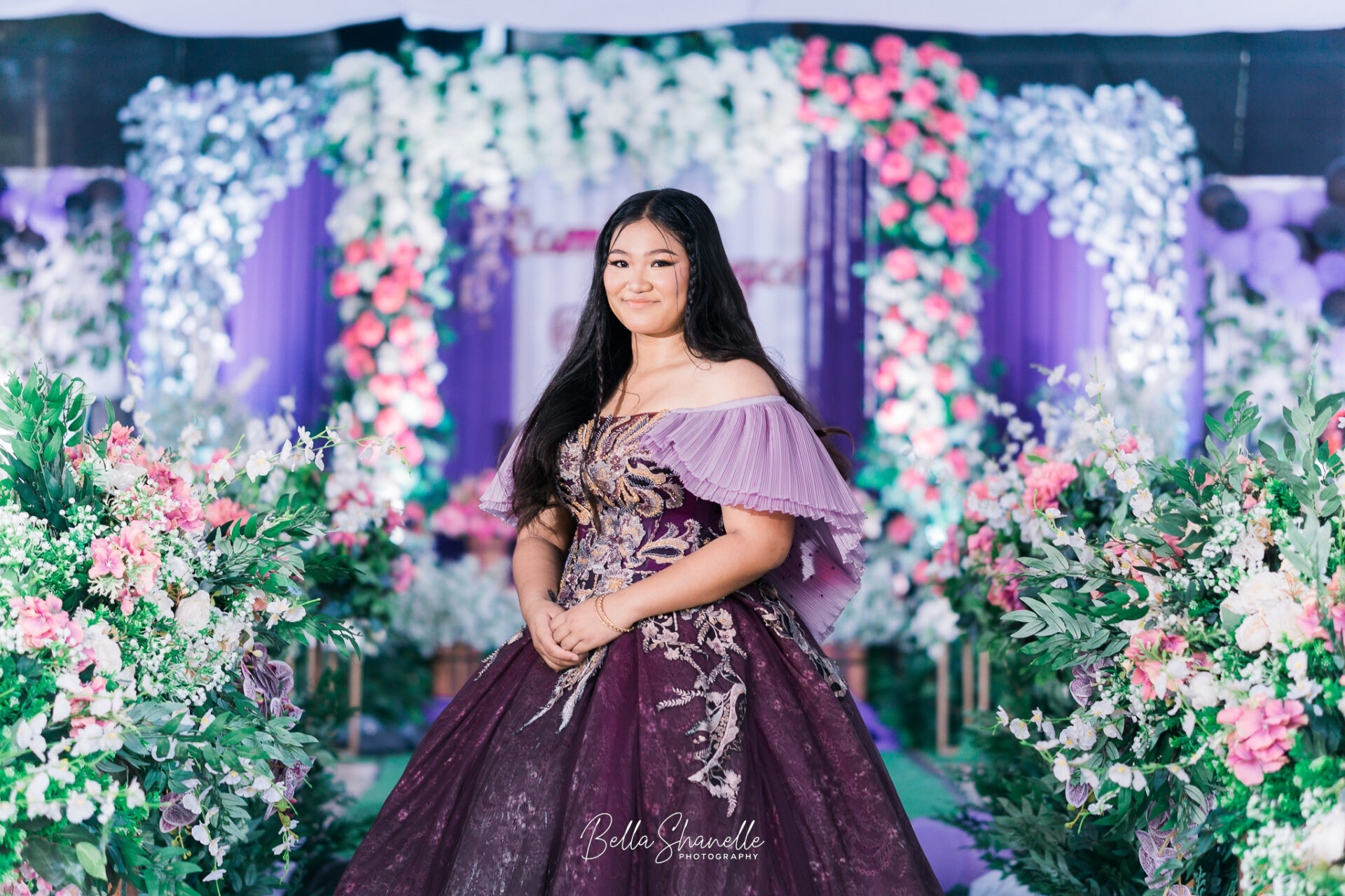 Stunning Blush Gown for Debutante's 18th Birthday